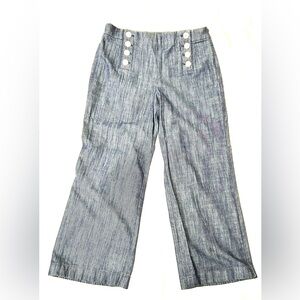 LOFT Sailor Denim jeans Women’s size 6P.